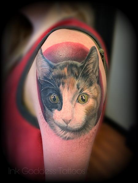 Tattoos - Cat Portrait tattoo by Haylo  - 141589