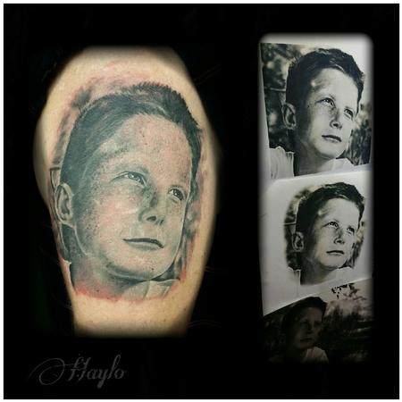 Tattoos - Boy Realistic Portrait - 109128