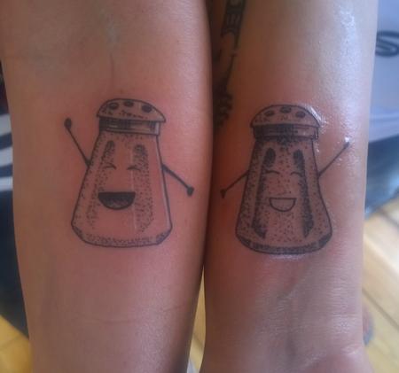 Tattoos - Sisters Best Friends Matching Tattoos  - 112260