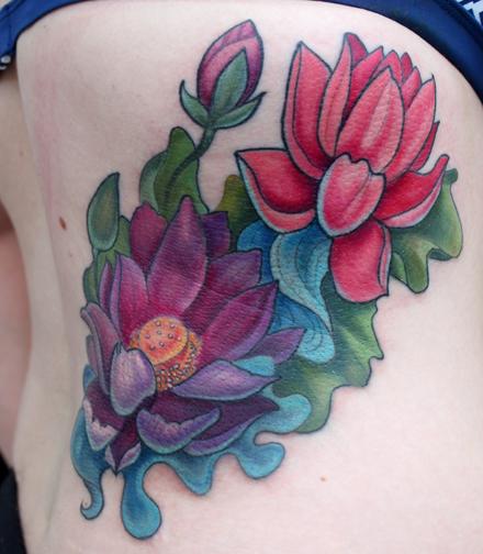 Tattoos - Lotus tattoo - 70348