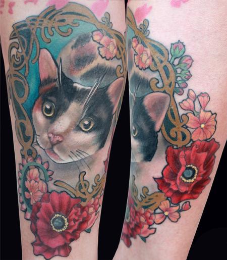 Tattoos - Cat tattoo - 89388