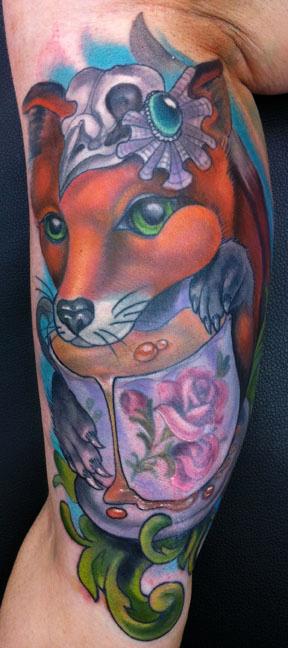 Tattoos - Frankie the Fox tattoo - 89394