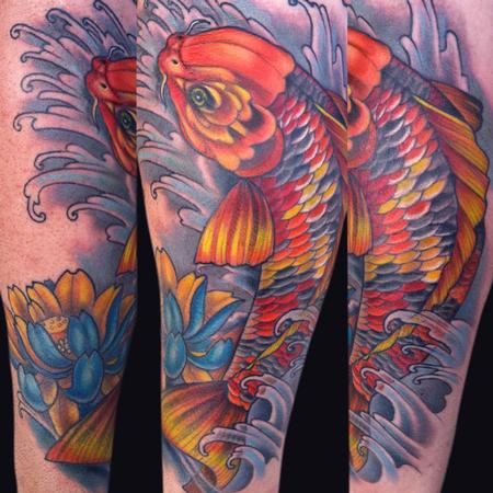 Tattoos - Koi Fish Tattoo - 89391