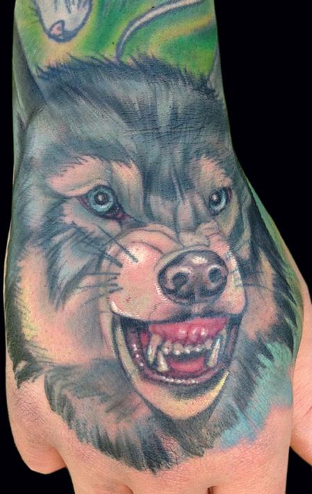 Tattoos - Wolf tattoo - 89386