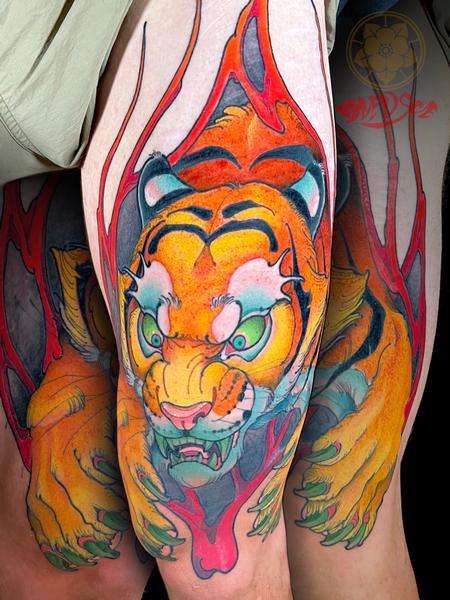 Tattoos - Tiger tattoo  - 146682