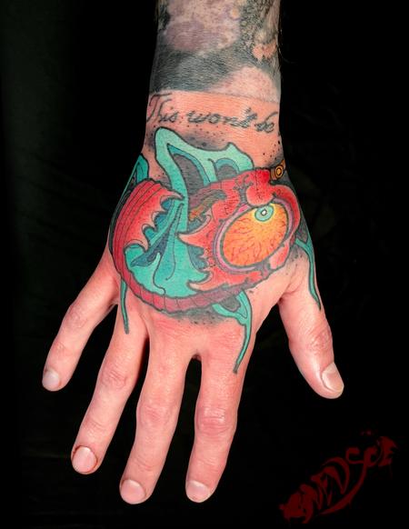 Tattoos - Chochin bake or Japanese haunted lantern tattoo - 146685