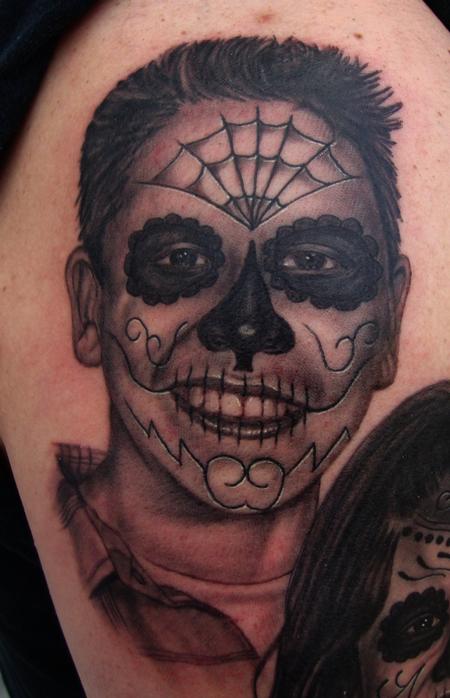 Tattoos - Son's Day of the Dead Portrait - 106600