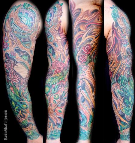 Tattoos - Bio Mac Apple Sleeve - 70697