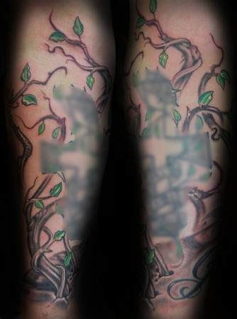 Vines by Marvin Silva : Tattoos