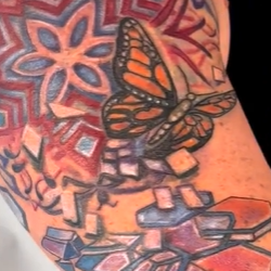 Tattoos - Butterfly Mandala - 146506