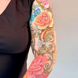 Tattoos - Filigree Floral Bodyset - 146520