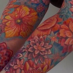 Tattoos - Nature Floral Bodysets - 146512