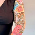 Filigree Floral Bodyset Tattoo Thumbnail