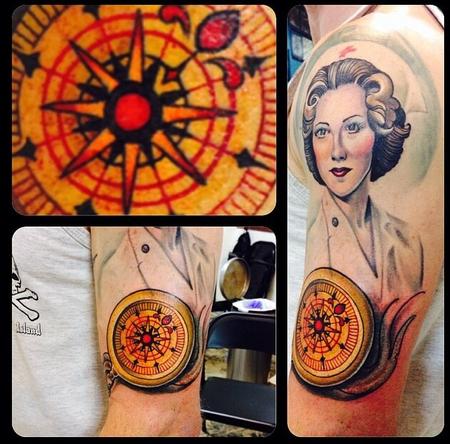 Tattoos - Compass - 92055