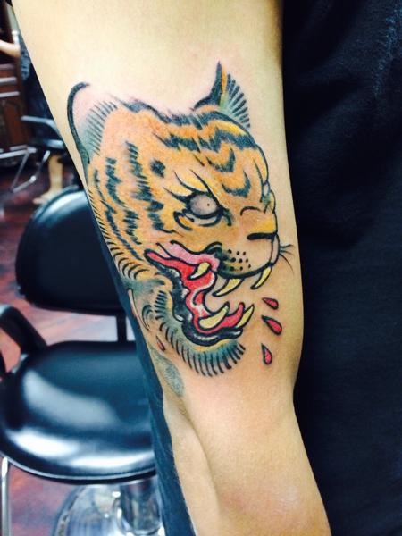 Tattoos - Tiger head - 93765