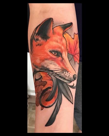 Tattoos - Fresh Fall Fox - 142912