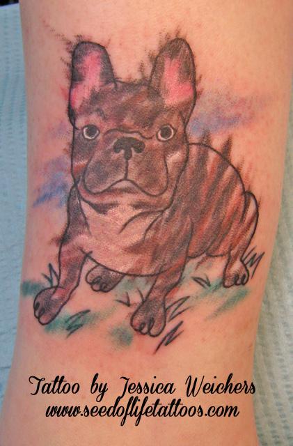 Tattoos - French Bulldog - 89805