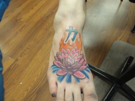 Tattoos - Color Lotus Tattoo - 77775