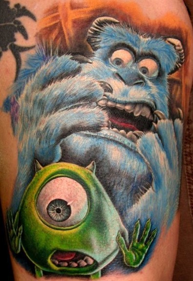 Tattoos - Monsters inc tattoo - 50808