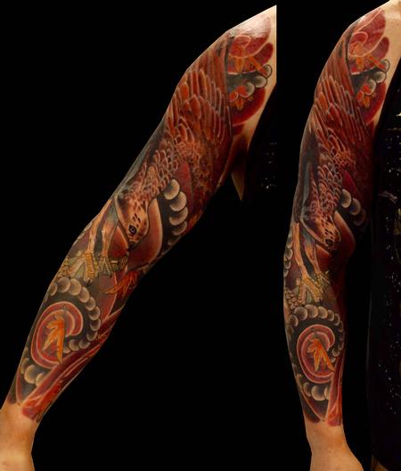 Tattoos - Bird sleeve - 138758