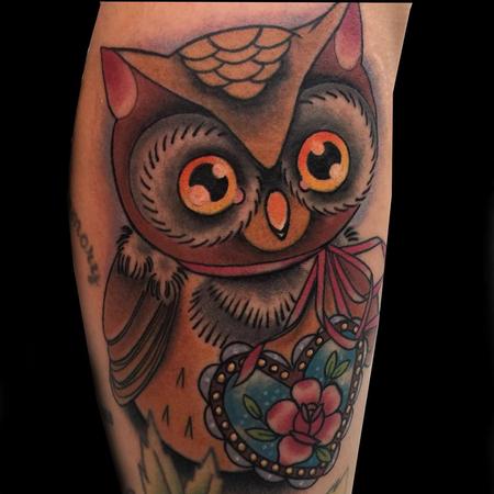 Tattoos - Owl - 114573