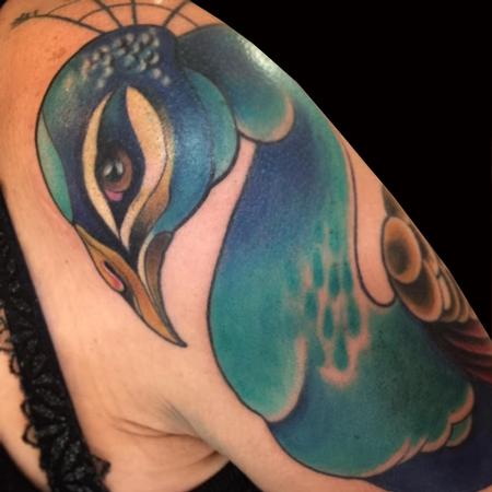 Tattoos - Peacock - 114572