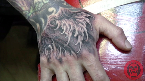 Jeff Gogue Size Doesn T Matter A Focus On Hand Tattoos Hyperspace Studios