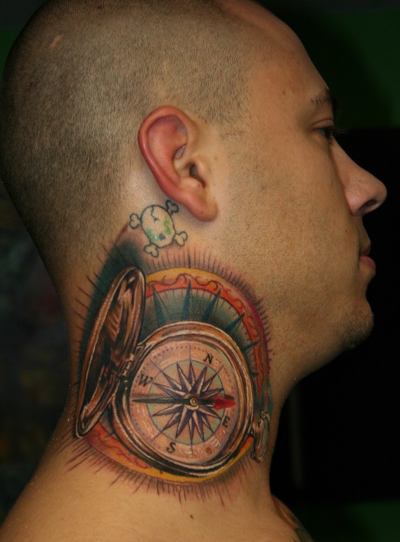 Compass Tattoo by Stevie Monie: TattooNOW