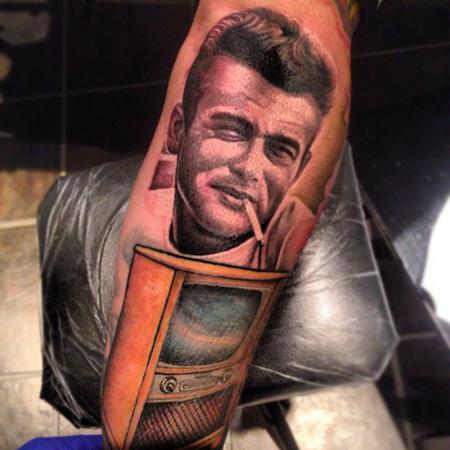 Tattoos - James Dean Tattoo  - 87380