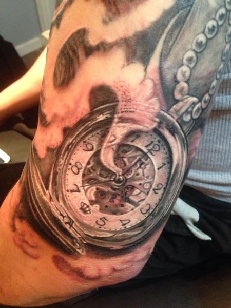 Tattoos - Father Time Addition  - 89877