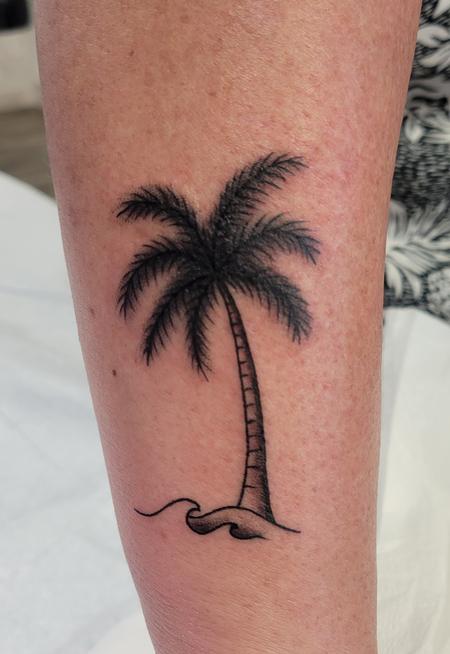 Tattoos - Palm Tree Tattoo - 144866