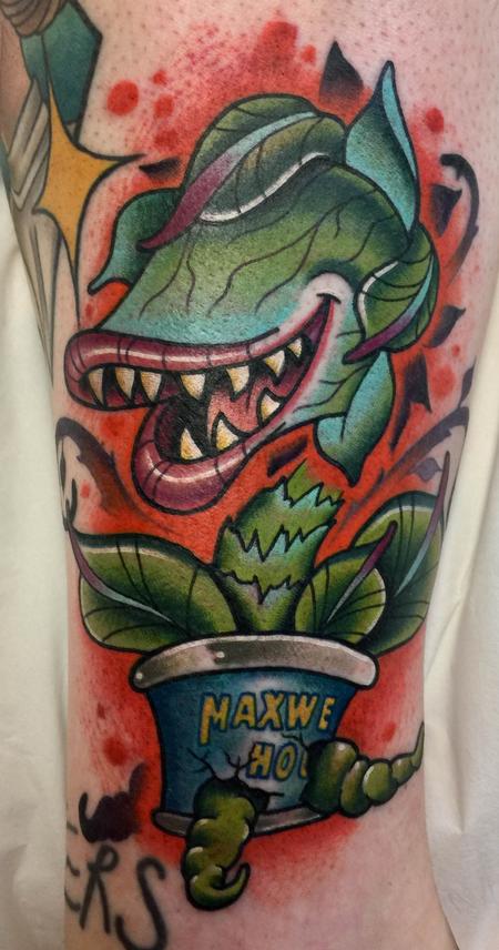 Audrey II from today Loved doing this one My books for May are OPEN  Submit a booking form in my bio   Instagram