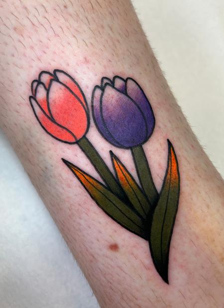 Kenel Figueroa - Two tulips